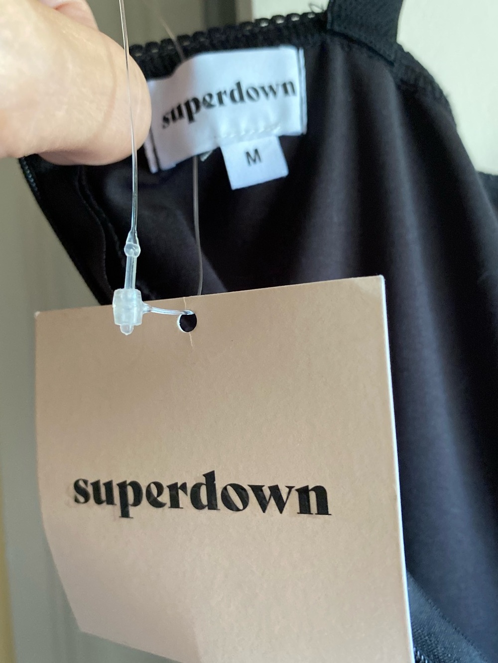 NWT Revolve Superdown Savannah Corseted Bodycon Mini Dress Black Size M - Picture 10 of 16